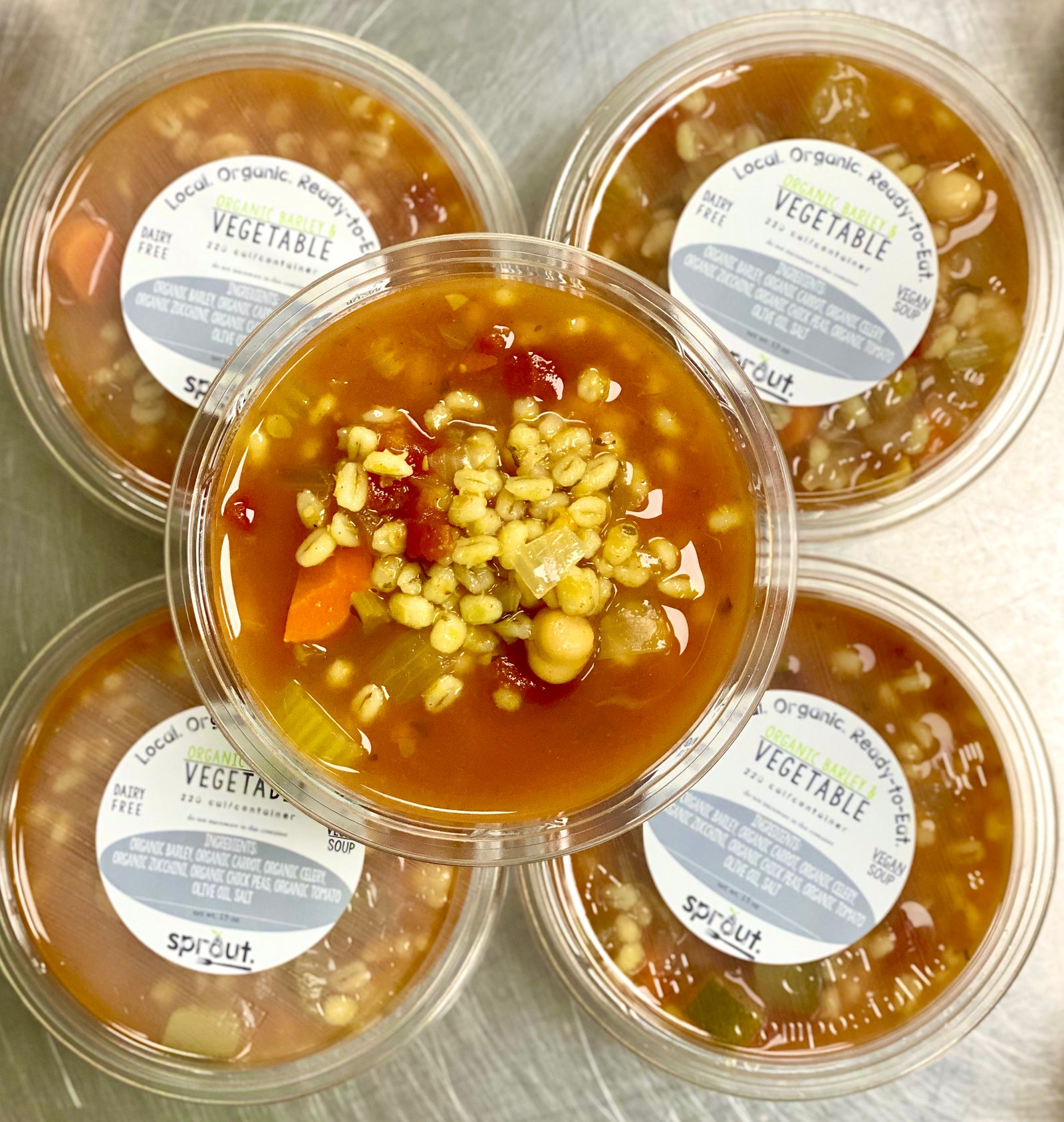 Soup - Vegetable Barley (DF) (V)