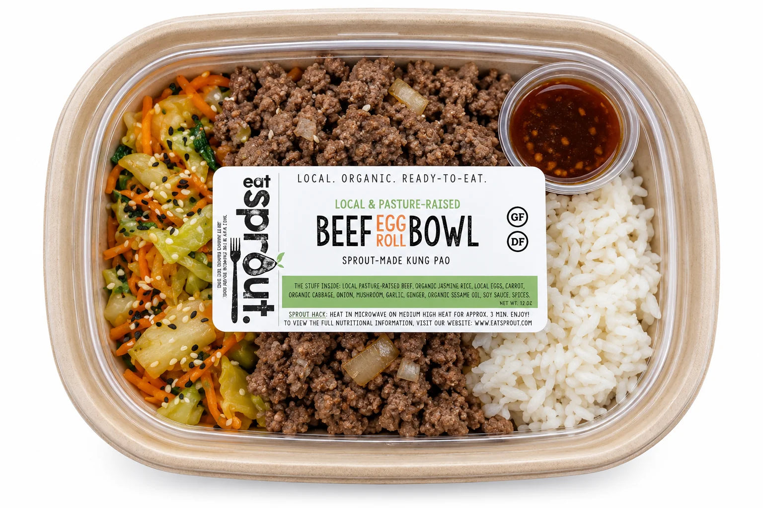 Beef Egg Roll in a Bowl (GF) (DF)