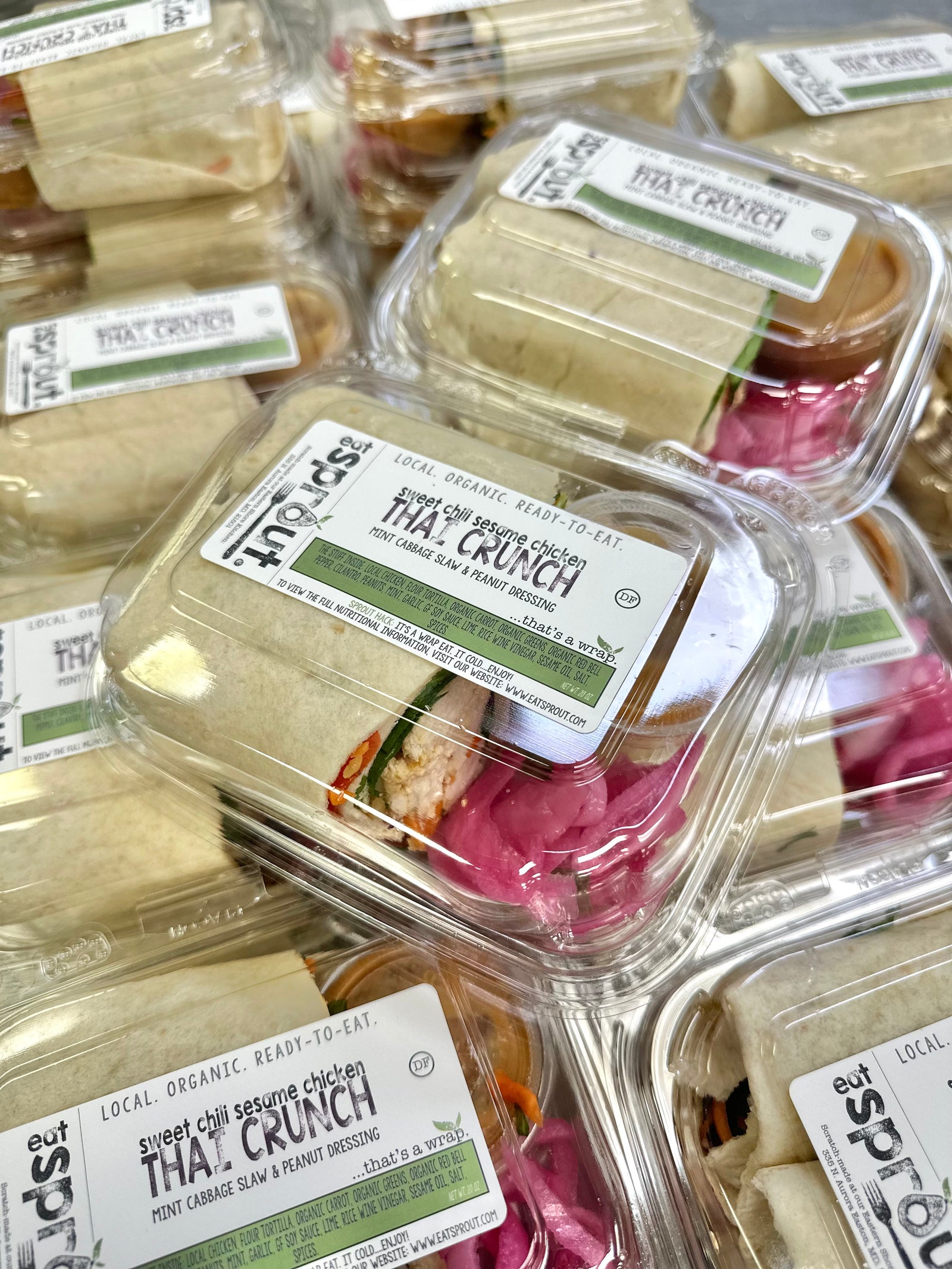 Wrap - Thai Chicken Crunch (DF)