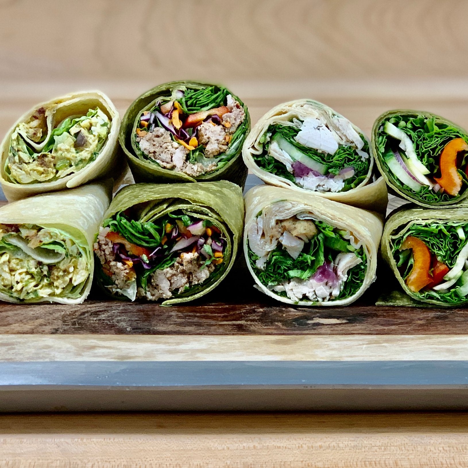 Herb Roasted Chicken Caesar Wrap