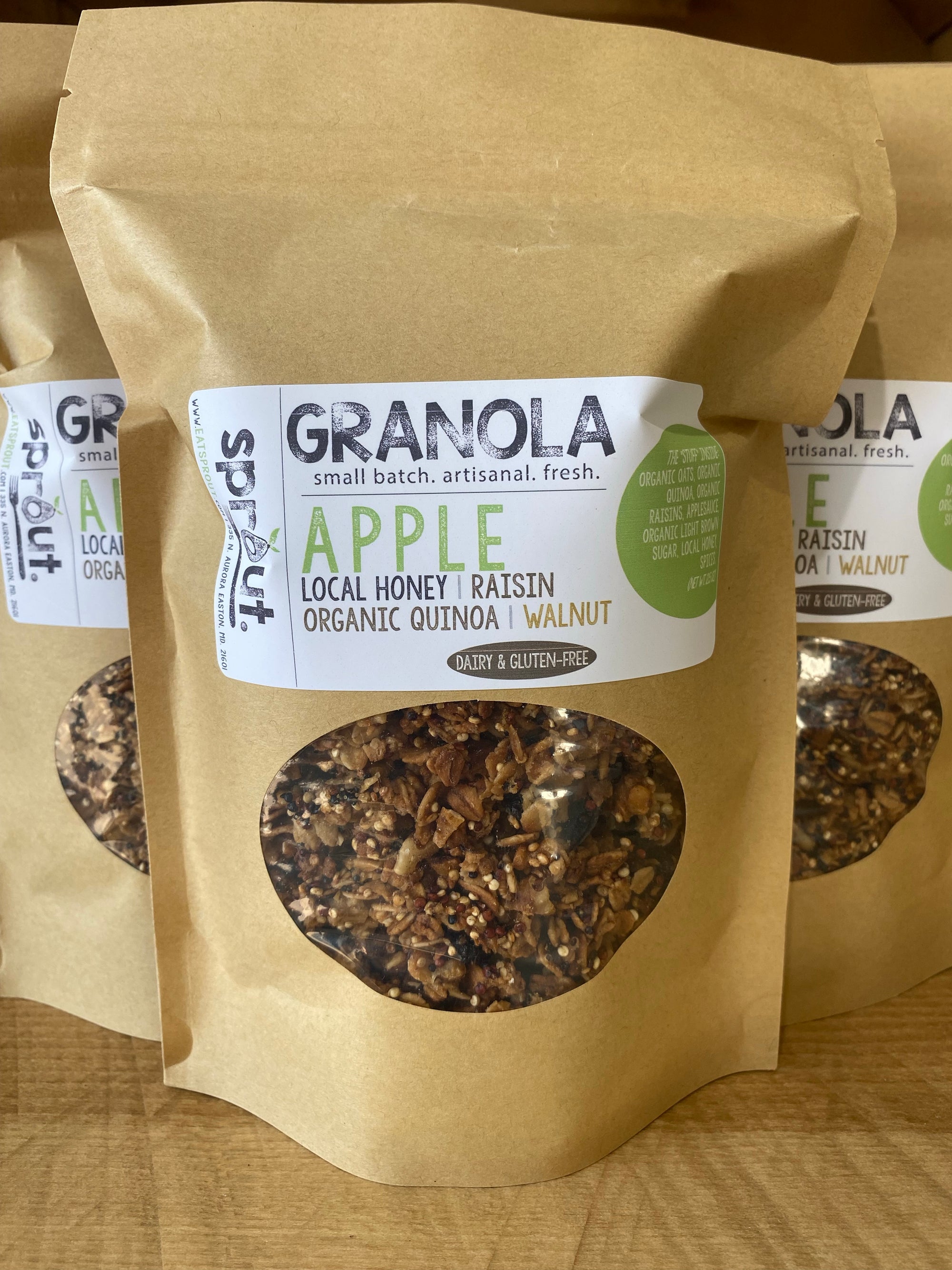 GRANOLA - Apple | Quinoa | Walnut | Raisin (GF & DF)