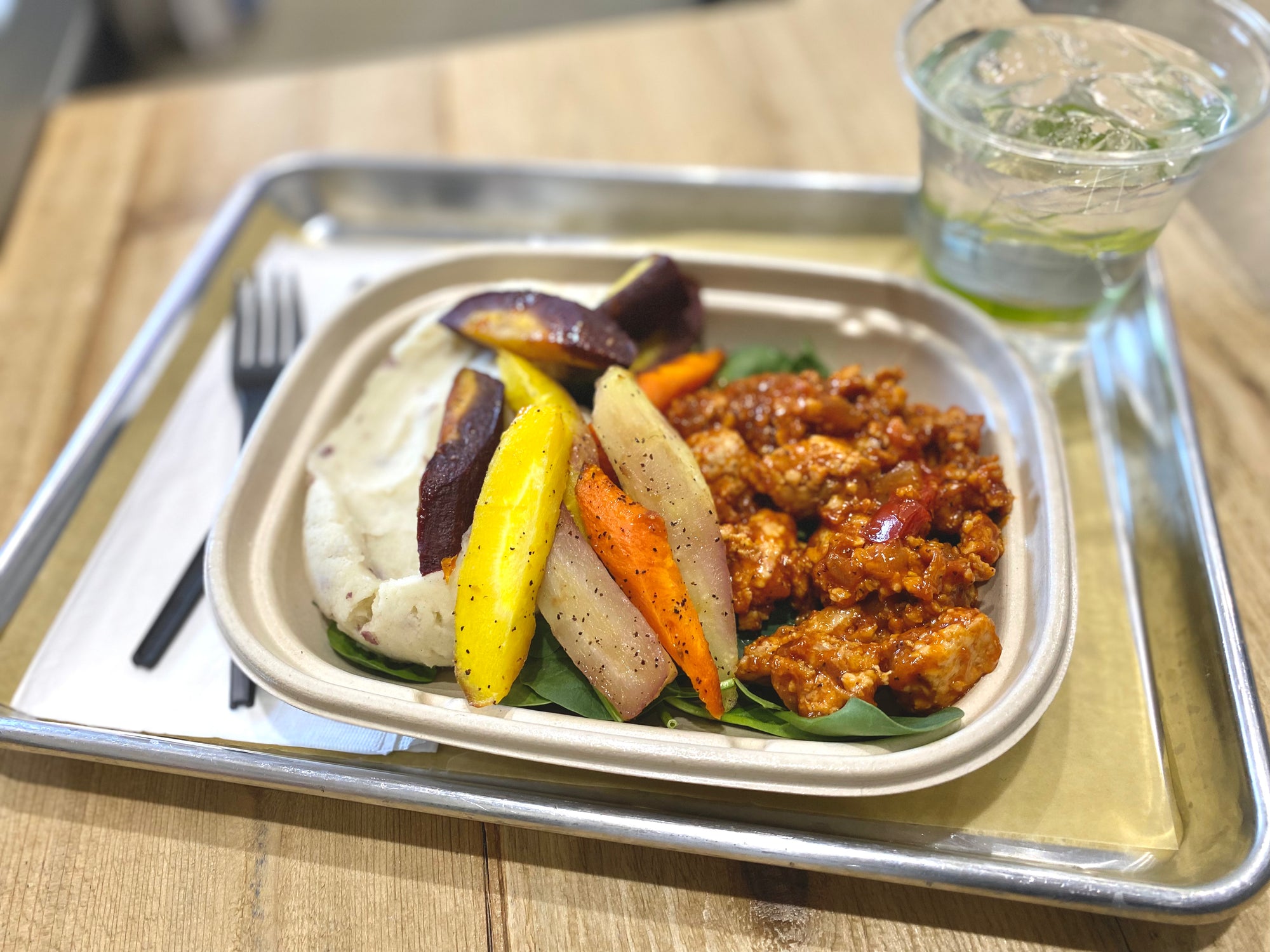 Turkey Sloppy Joe & Brown Rice Pilaf (GF + DF)