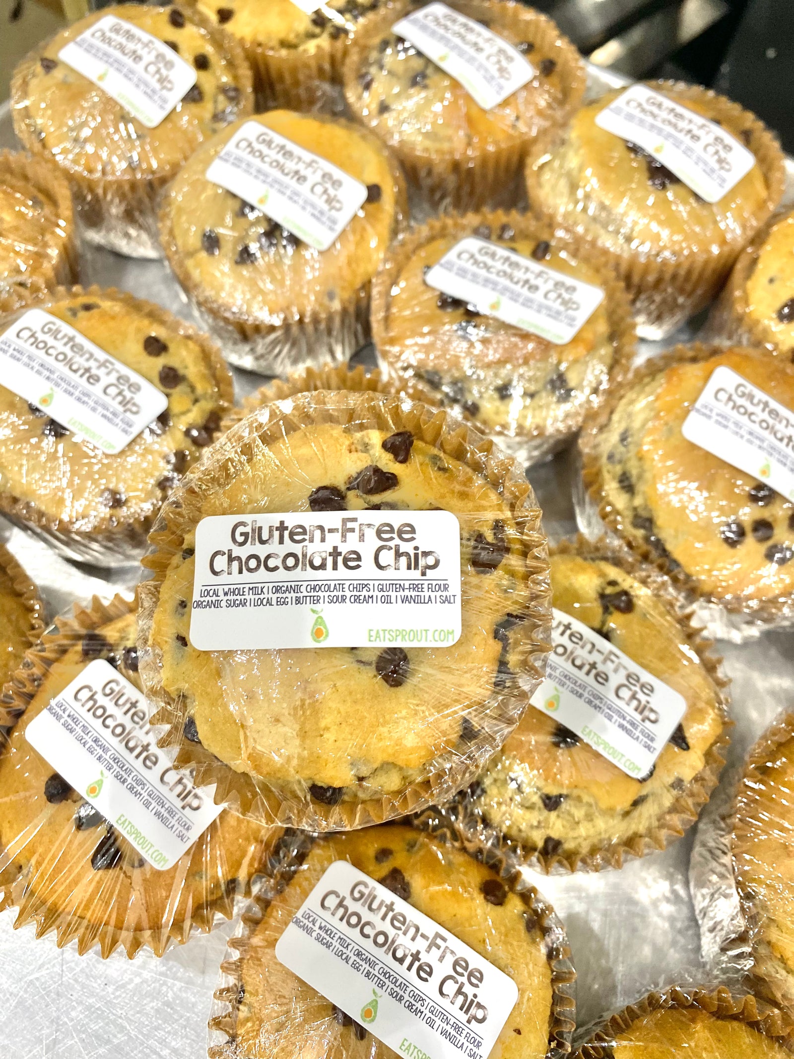 Muffin - Giant Chocolate Chip (GF)