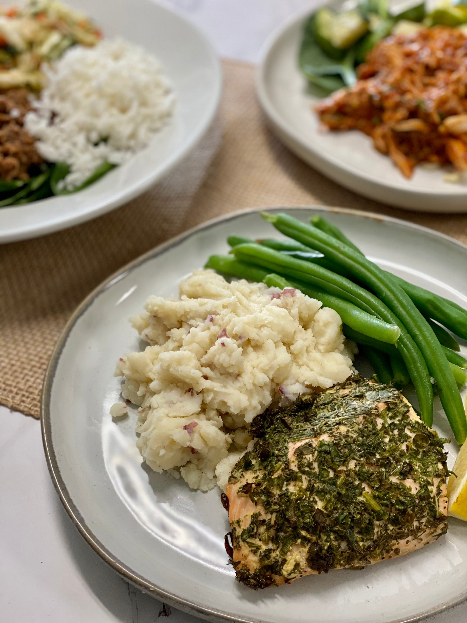 Herb Crusted Salmon (GF)