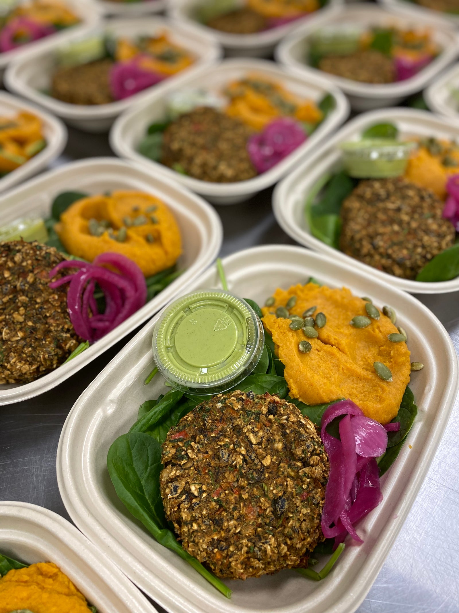 Black Bean Burger (GF) (V)